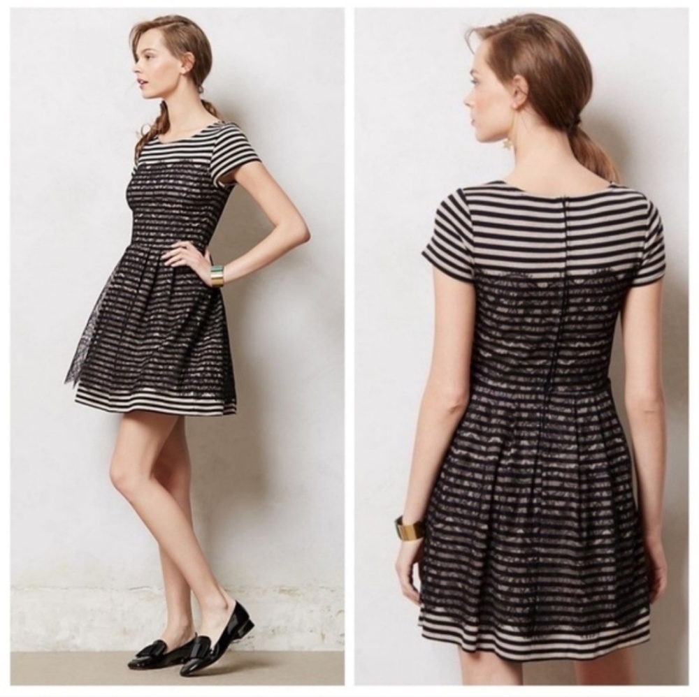 Anthropologie Lace Alouette Dress by Bordeaux